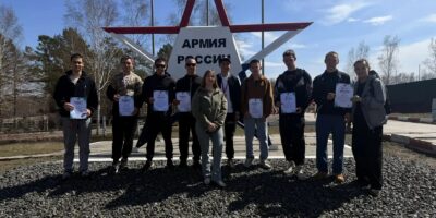 Этап фестиваля военнослужащих и допризывной молодежи.
